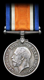 Cambridgeshire Regiment First World War Medals, BWM